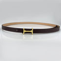 New Women's All-match Simple Thin Belt