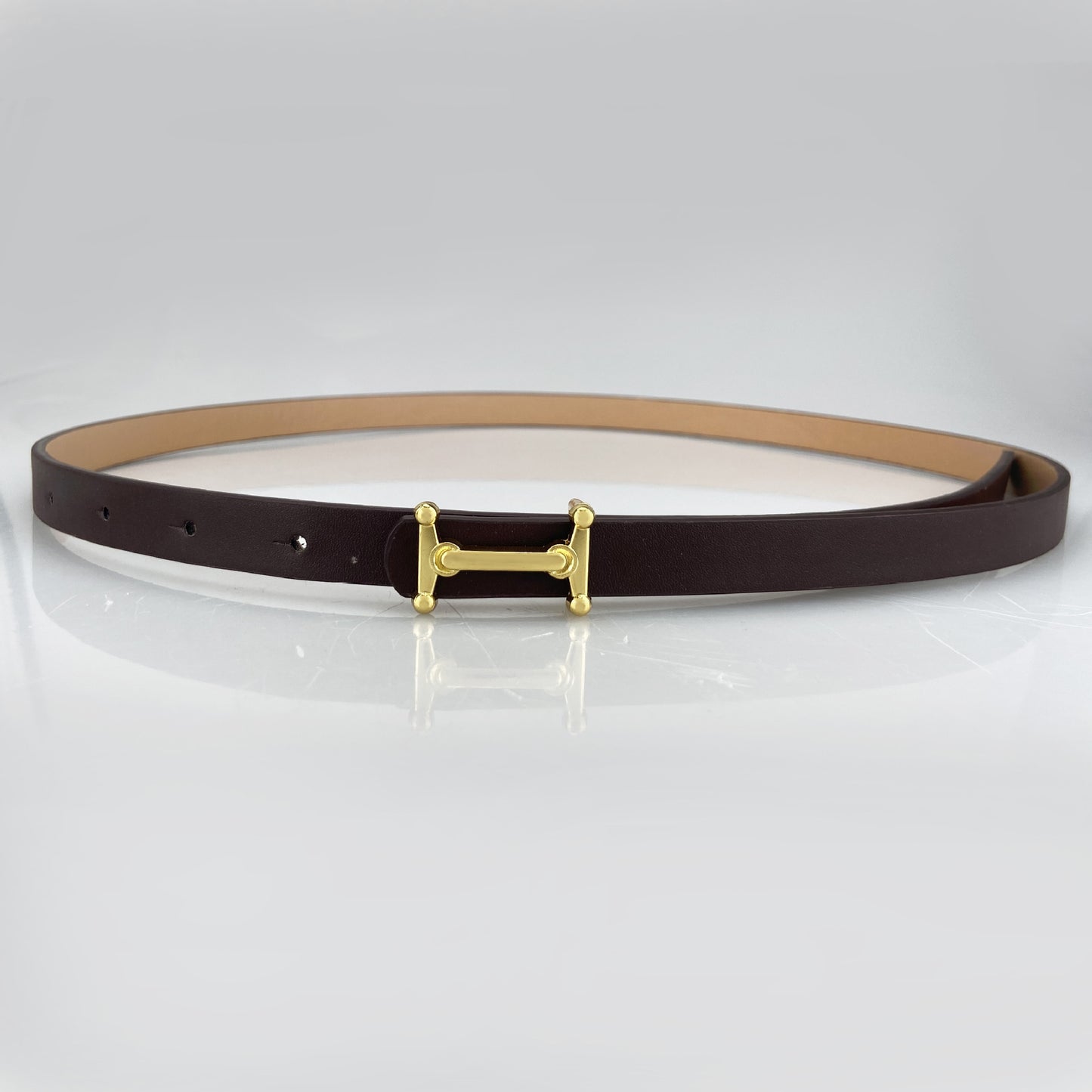 New Women's All-match Simple Thin Belt