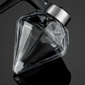 Oil Dispenser Diamond Shaped Glass Oil Bottle Kitchen Push Design Seasoning Bottle