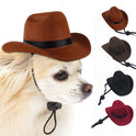 New Cat Dog Cowboy Hat