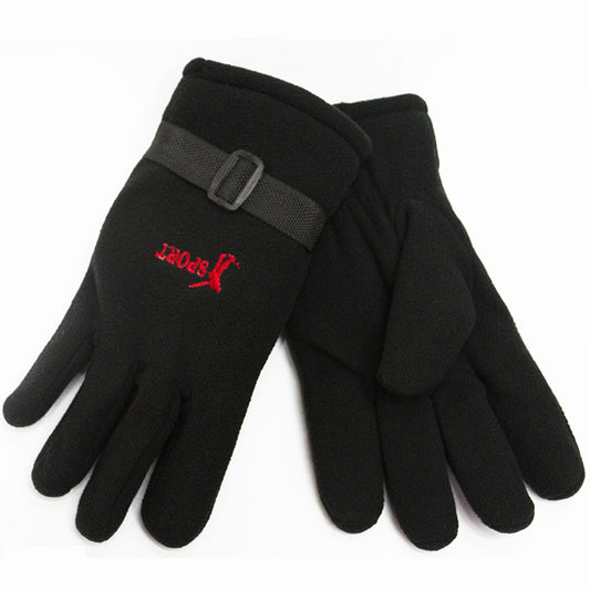 Ladies winter warm and windproof gloves for cold