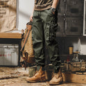 American Workwear Pants Men's Straight Functional Outdoor Tactics Casual Pants