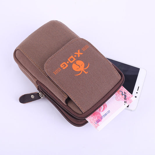 2021 new men's outdoors, middle and old wallets, wallets and outdoor belt handbag manufacturers wholesale