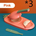 New 2 In 1 Kitchen Dumpling Making Tool Baking Pastry Manual Artifact For Pressing Dumpling Skin Wrapper Mould Dough Press Maker