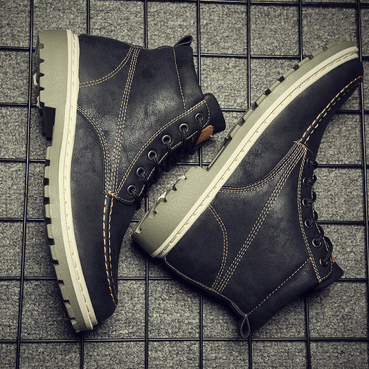 High top British men's shoes