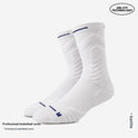 Bullfight Basketball Knee-high White Athletic Socks Long Tube