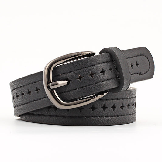 Alloy pin buckle belt