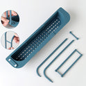 Telescopic Sink Rack Holder Expandable Storage Drain Basket For Home Kitchen