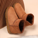 Winter Women's Warm Cotton Velvet Snow Boots