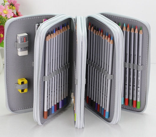 Secret Garden Art Pencil Pen Pencil Case Sketch Color Pencil Bag Brush 72 Color 48 Color Pencil Case