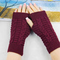 Women's Popular Winter Fingerless Gloves Warm