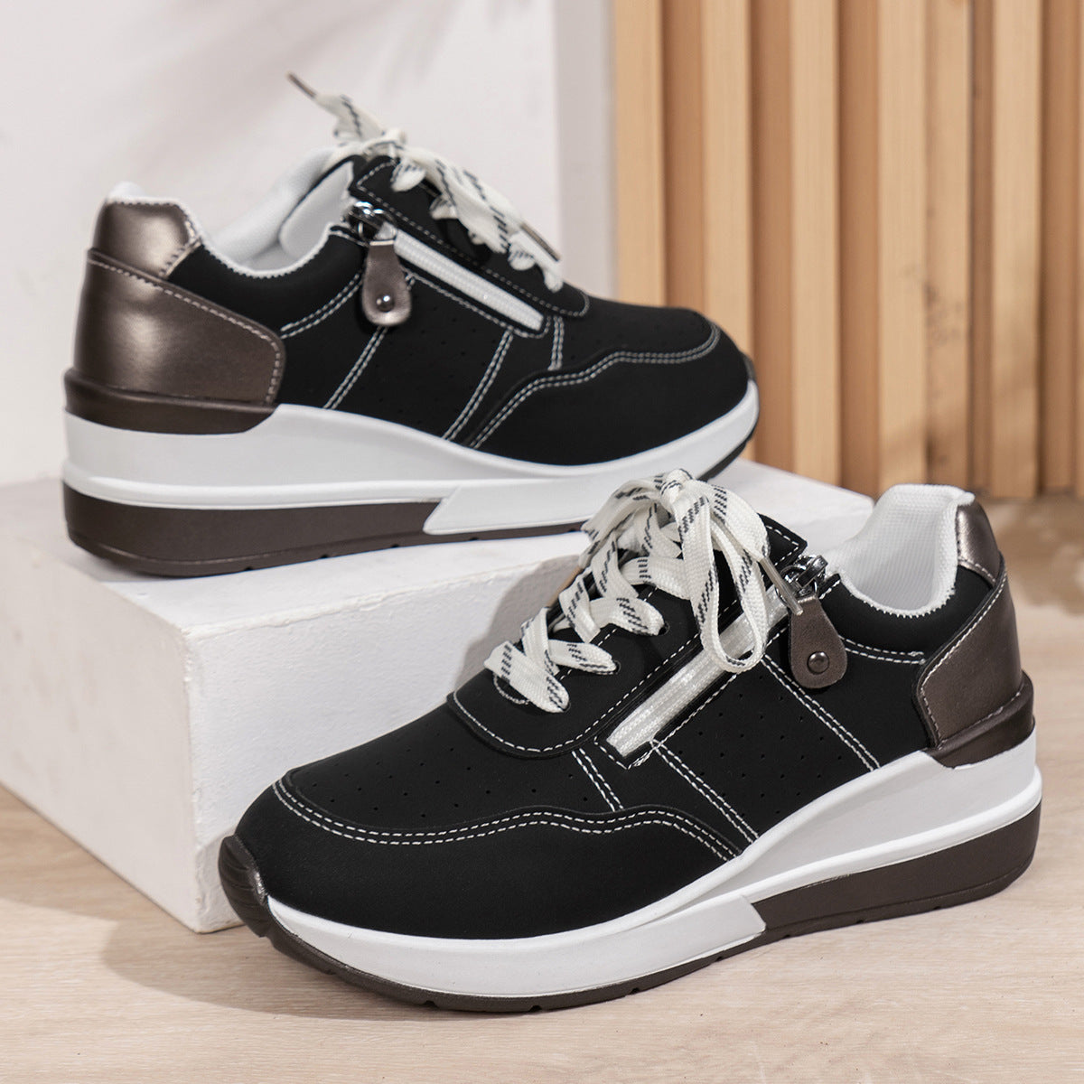 Casual Fashion All-matching Plus Size Sneakers