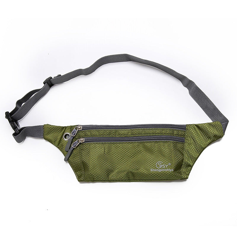 Hot sale multifunction running waist bag for men's sports outdoor burglar burglar bag