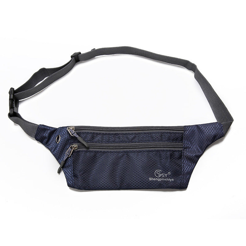 Hot sale multifunction running waist bag for men's sports outdoor burglar burglar bag