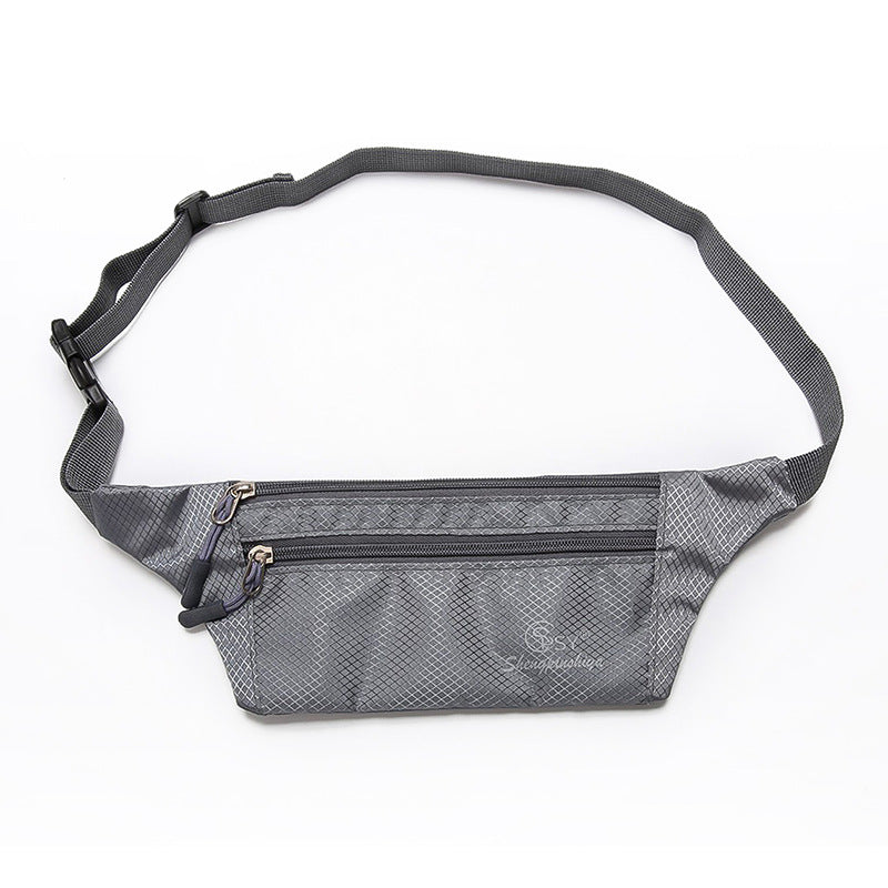 Hot sale multifunction running waist bag for men's sports outdoor burglar burglar bag