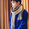 Men Scarves Can Match Colors Fashion