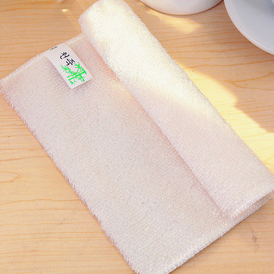 Bamboo Fiber Dish Towel Absorbent Oil-free Rag