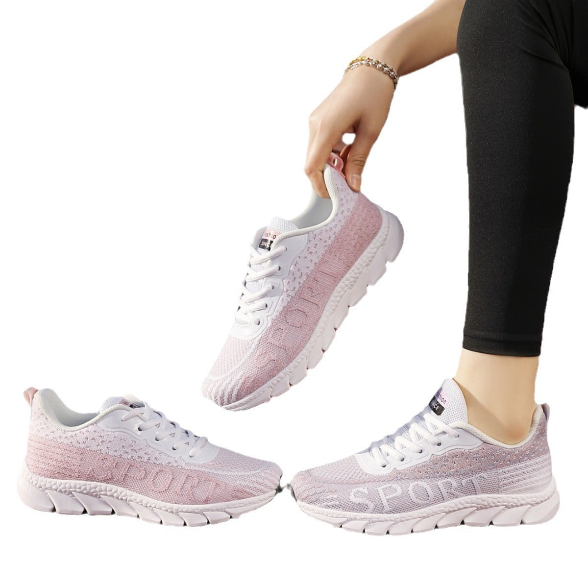 Running Shoes Plus Size Women's Shoes Summer Lightweight Breathable