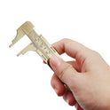 Double Scale Mini Copper Caliper