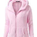 Women's Fashion Jacket Hooded Sweater Sweater