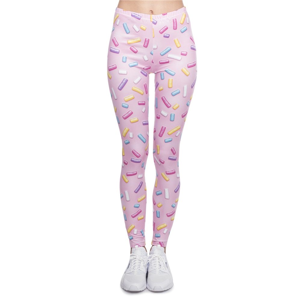 Printed cropped sport leggings