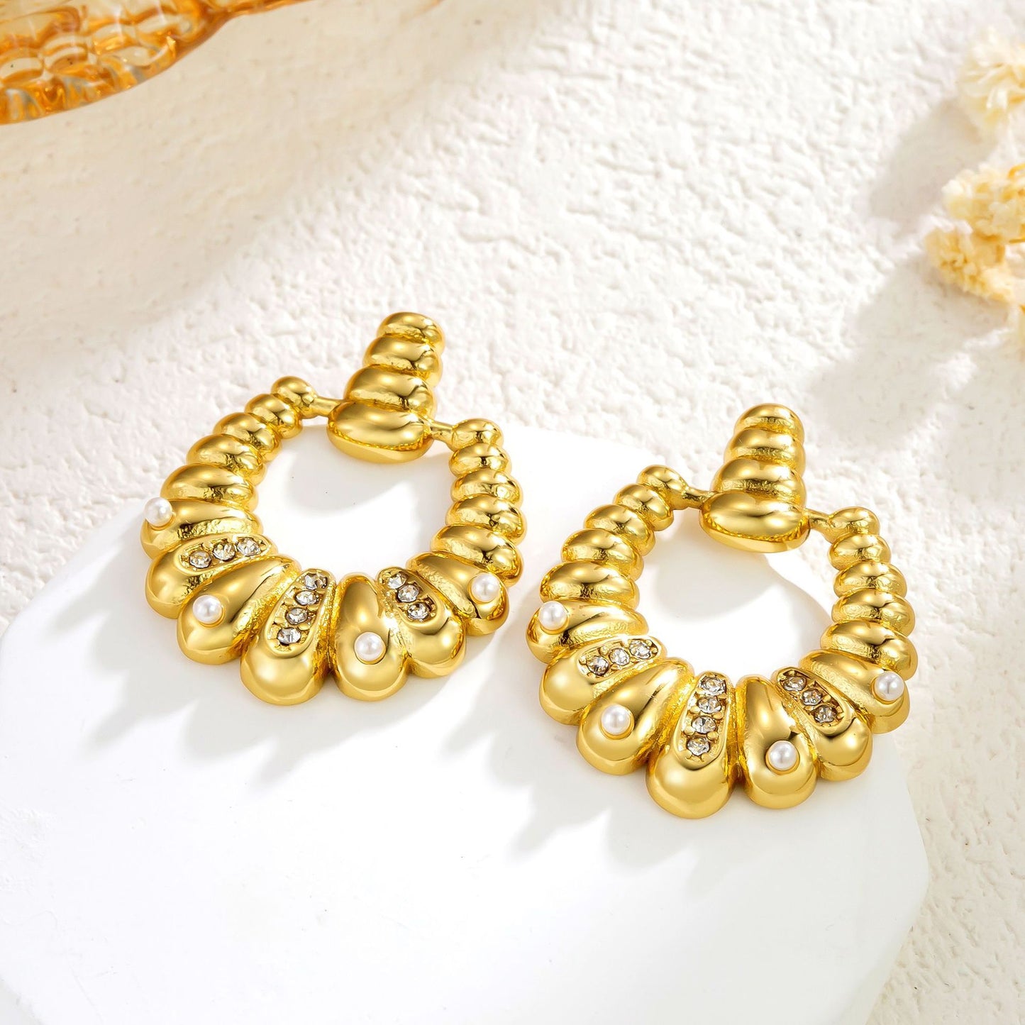 Circle Simple Earrings Fashion Special-interest