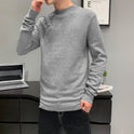 Casual Round Neck Sweater Trendy Unique Handsome