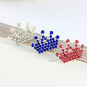 Rhinestone Crown Hairpin Children's Hair Accessories