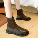 Women Flat Bottomed Martin Boots Stretched Thin