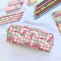 Printed Pencil Case Large Capacity Stationery Box For Elementary, Middle And High School Students