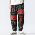 Chinese style small foot lantern nine pants