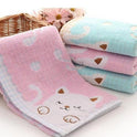 Cute Kitty Cotton Hand Towel