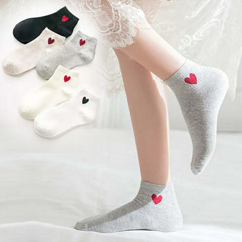 Caring women's sports socks