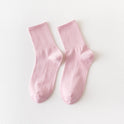 Candy Color Long Tube Cute Student Socks Casual