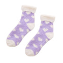 Sweet half fleece home sleep socks