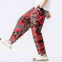 Chinese style small foot lantern nine pants