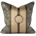 Living Room Sofa Copper Ring Ornament Pillow Office Cushion Pillow