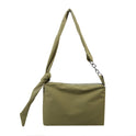 Minority All-match Elegant Campus Canvas Women's Shoulder Bag