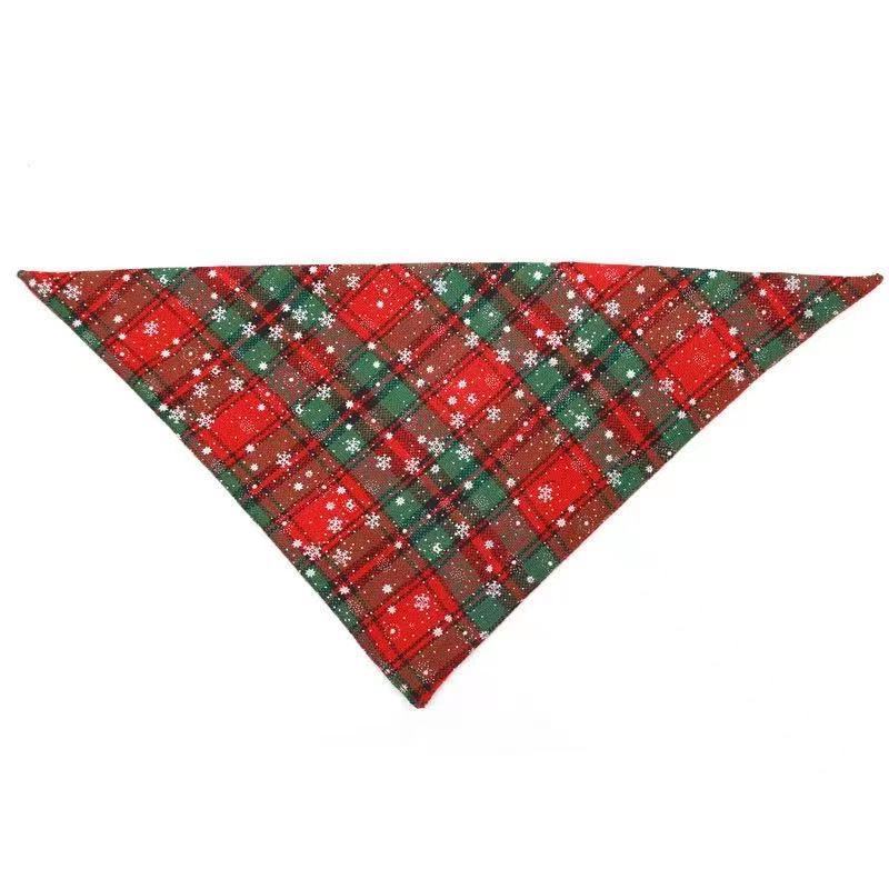 Fashion Creative Pet Christmas Triangular Binder