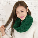 Women's Padded Warm And Cold-proof Hooded Scarf