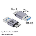 USB AM To Micro-B Adapter