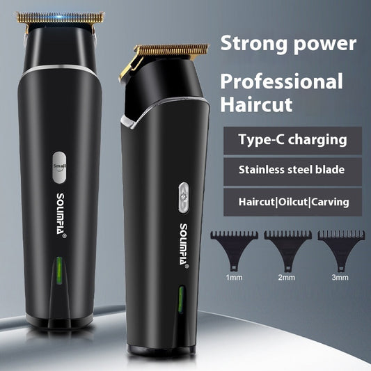 Electric Hair Clipper Engraving Gradient Electric Clipper