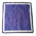 Square Imitated Silk Scarves Geometric Pattern