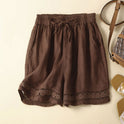 Summer Thin Linen Shorts For Women