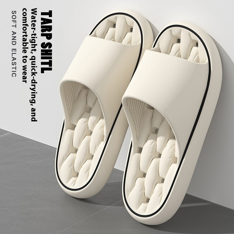 Hollow Bathroom Non-slip Silent EVA Slippers