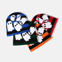 Halloween Stripes Knitted Hat Men And Women