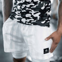 Men's Double-layer Anti-exposure Fitness Shorts