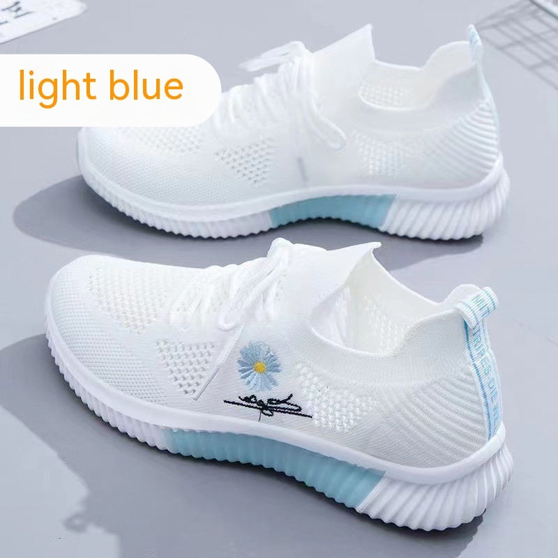 Women's Nude Shoes Leisure Sports Breathable Mesh Surface