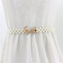 Women's Rhinestone Pearl Waist Chain Fashion Dress Decoration