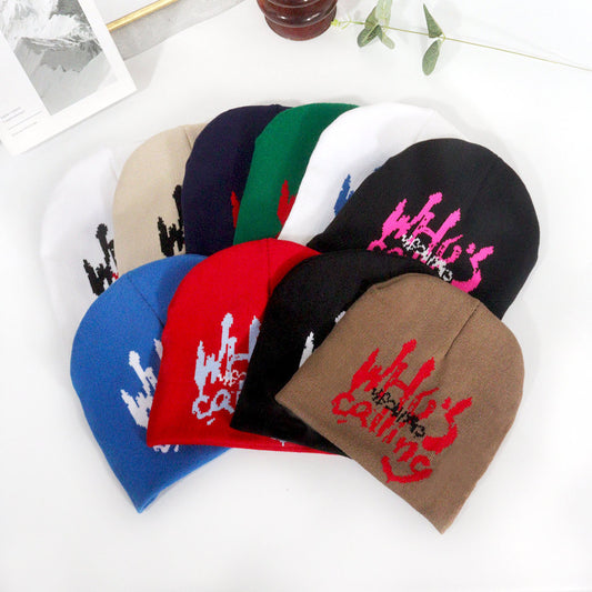 Men's And Women's Fashion All-matching Personalized Hip Hop Letter Hat